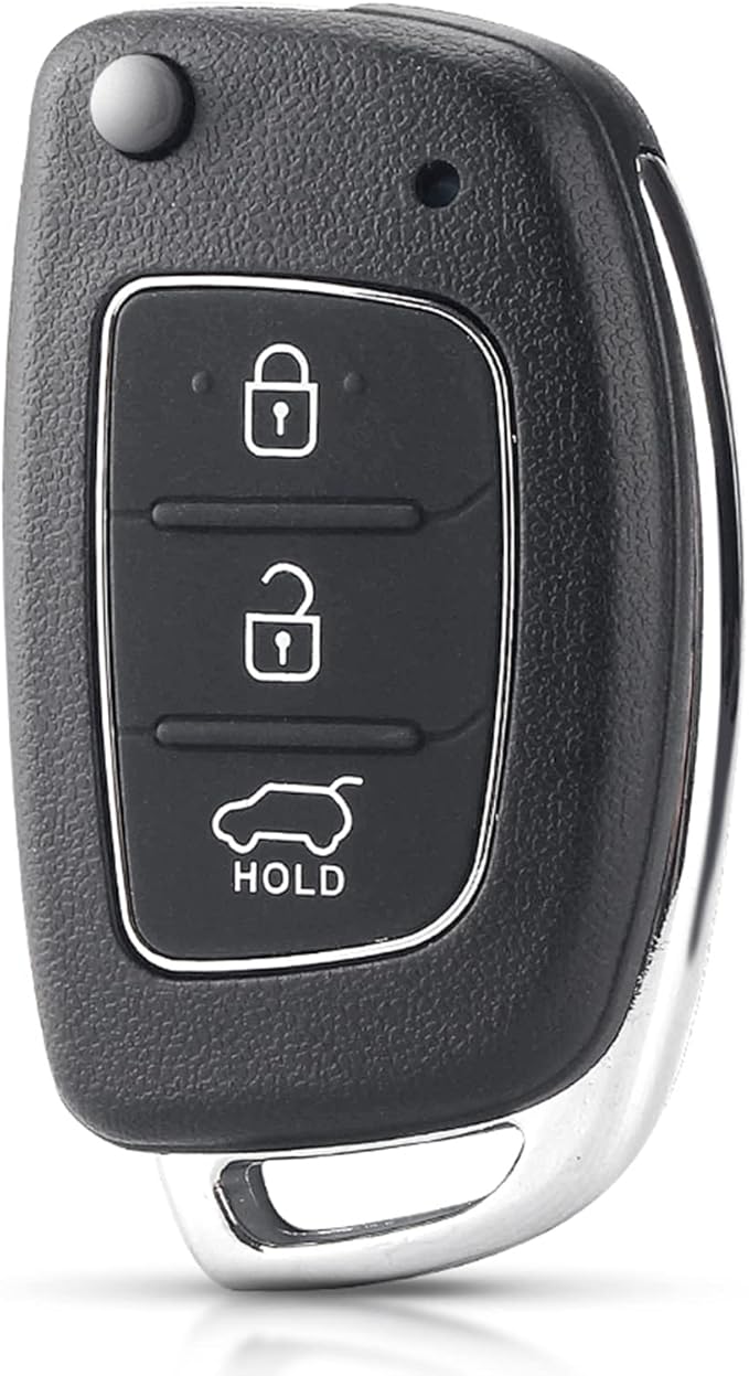 HooRLZ Hyundai Key Fob Cover Replacement For Hyundai i20 i30 i40 ix20 ix30 ix35 ix45 ix55 Tucson