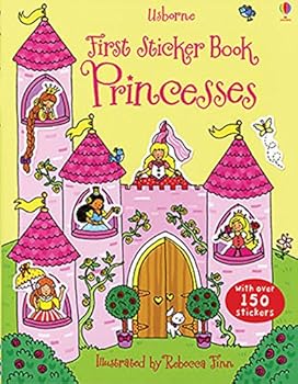 Paperback First Sticker Book Princesses Book