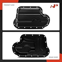 Vista 8 de A-Premium Cárter de aceite de motor con tapón de drenaje compatible con Hyundai Genesis Coupé 2010 2011 2012 2013 2014 L4 2.0L