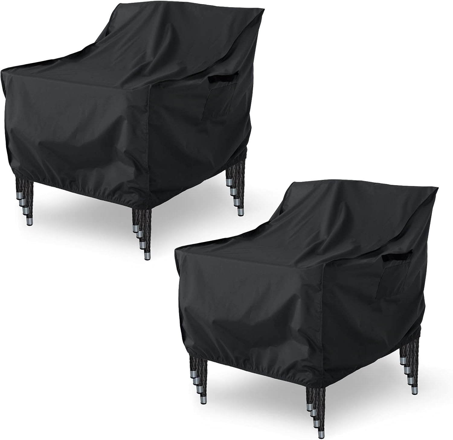 Tempera Patio Chair Covers, Waterproof, AntiUV, Tear Resistant Outdoor Furniture Chair Covers