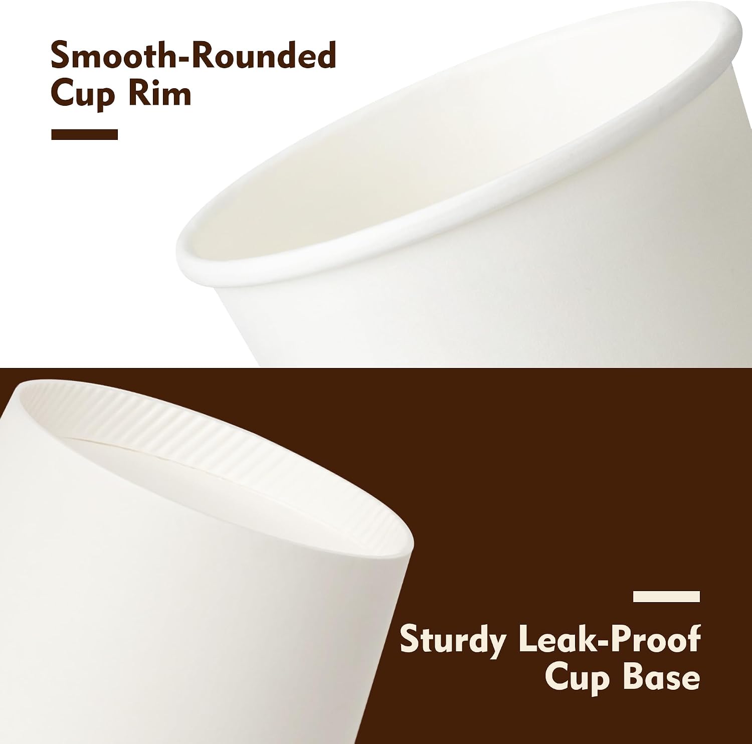 YEEHAW 12 oz 50 Pack Coffee Cups with Lids and Sleeves image 4