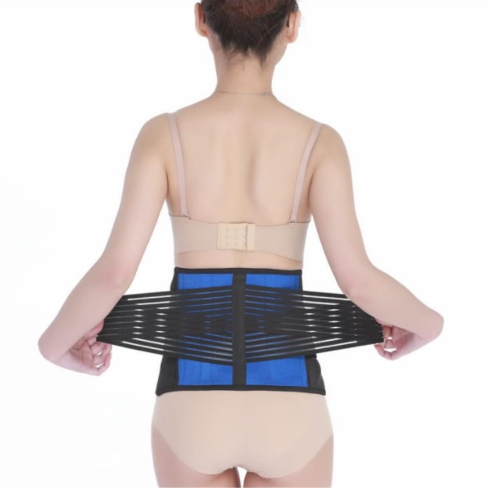 Faja Lumbar Faja Ortopédica De Compresión para La Zona Lumbar, Cinturón De Soporte para La Cintura Y La Cadera Cinturón Apoyo Lumbar(XL)