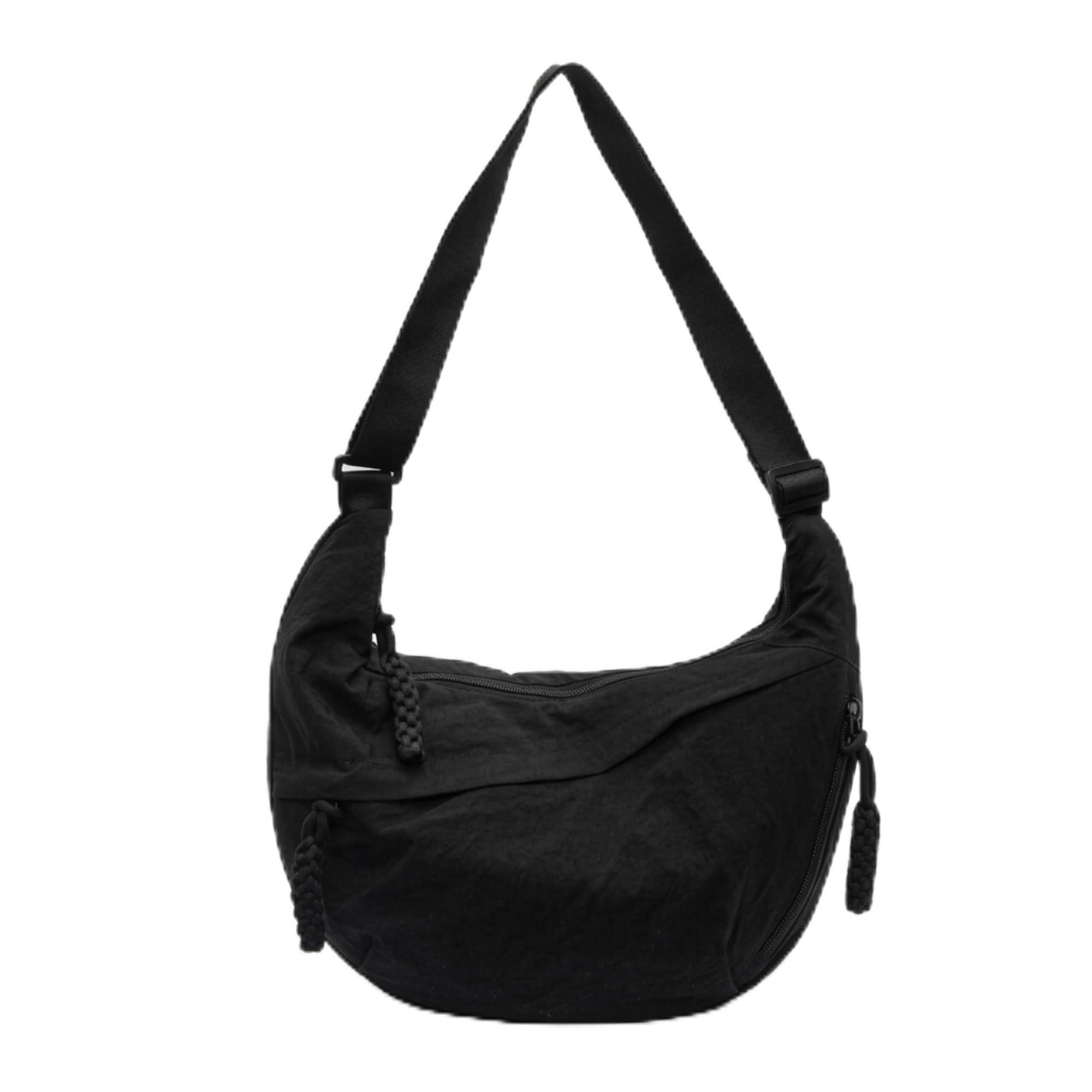 gowloz Women’s Oxford Cloth Dumpling Handbag (Moon Shape) – Waterproof Lightweight Shoulder & Crossbody Bag with Zipper | Casual Travel, Shopping & Daily Use Purse-picture-32