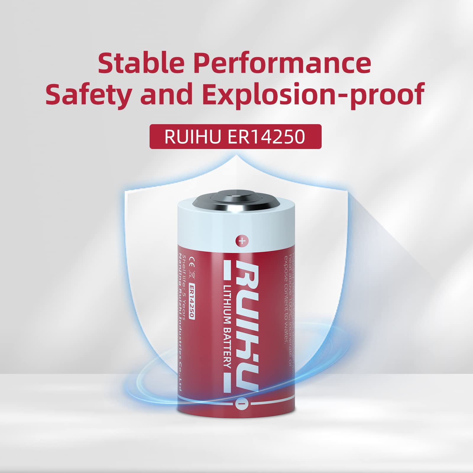 BATTERIA LITIO 3,6V 1200MAH 1/2AA CON REOFORI LS14250 - Foto 6