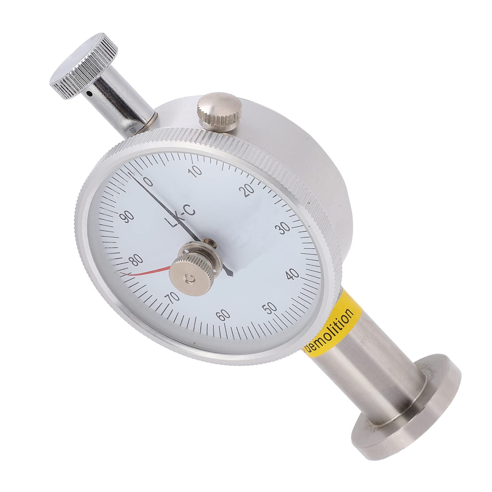 Medidor de dureza durométrico Shore LX - C - 2, medidor de puntero de 0,55 N a 8,05 N para plásticos y cauchos, durométrico de mano con esfera clara para una medición precisa de la