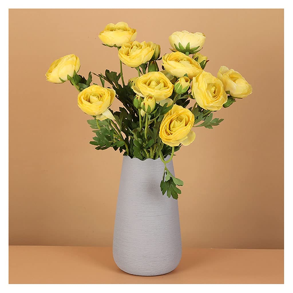 Fleurs artificielles et bouquet de simulation en soie pour vase