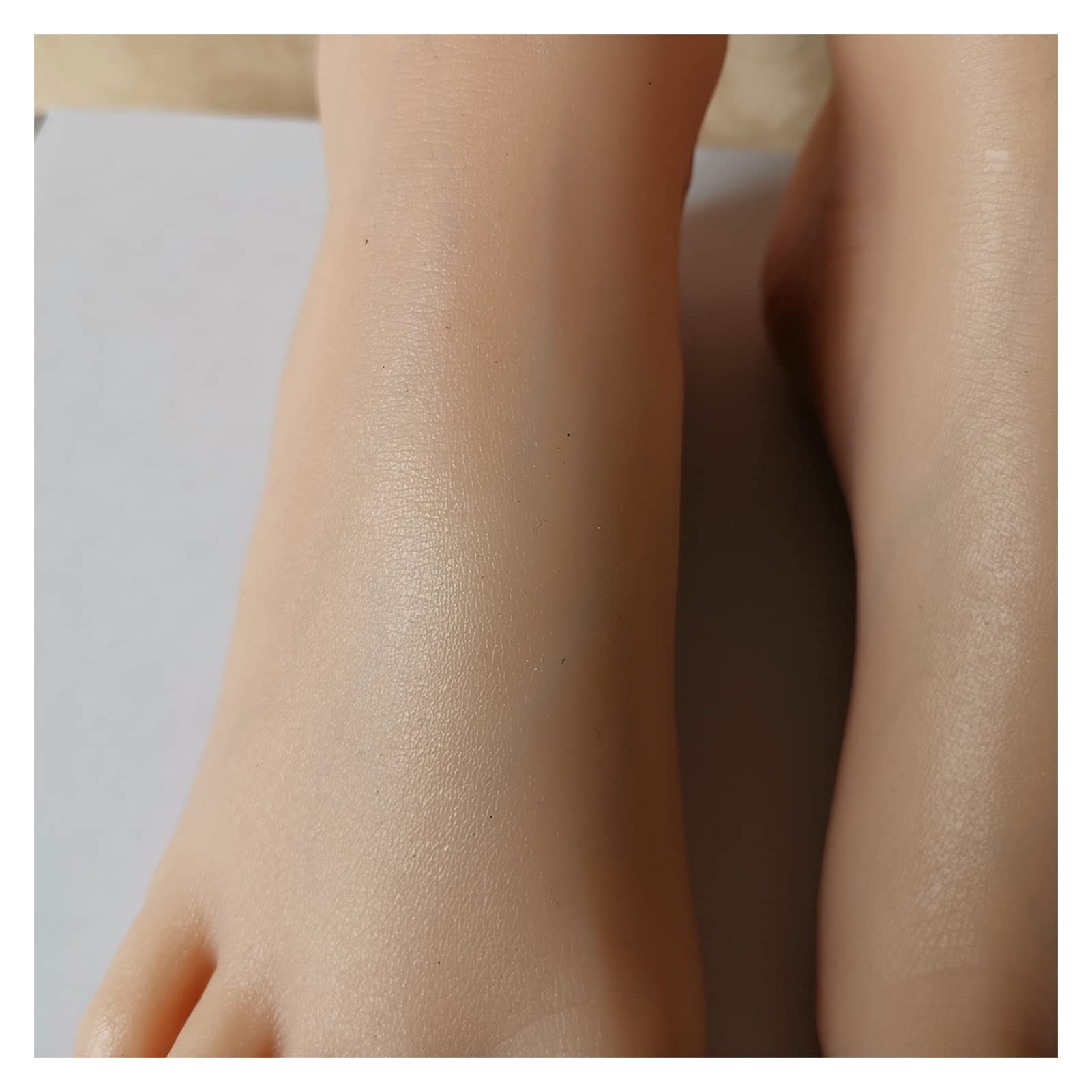 Model stóp kobiece widoczne naczynia krwionośne Manekin Silikon 1: 1 LifeSize for Manicure Art Jewelry Sockings TPE.(Toes No Bone,Right foot)