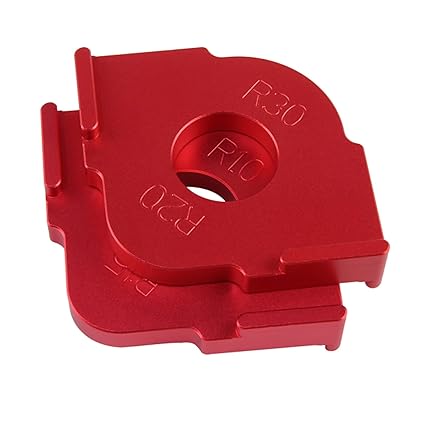 Aluminum Alloy Set of 2 Radius Jig Router Templates,Radius Quick Jig Router Bit Templates for Routing Rounded Corners R10 R15& R20 R30?