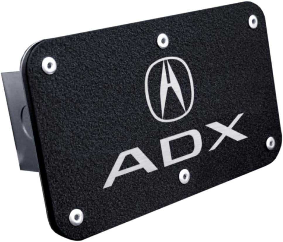 Au-TOMOTIVE GOLD, INC. Officially Licensed Class III Trailer Hitch Plug for Acura ADX (Brushed)