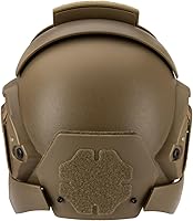 Vista 4 de AMA Interstellar Battle Trooper Full Face Airsoft Helmet with Exchangeable Lens