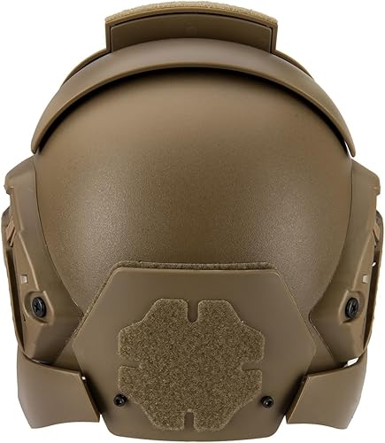 Miniatura 4 de AMA Interstellar Battle Trooper Full Face Airsoft Helmet with Exchangeable Lens