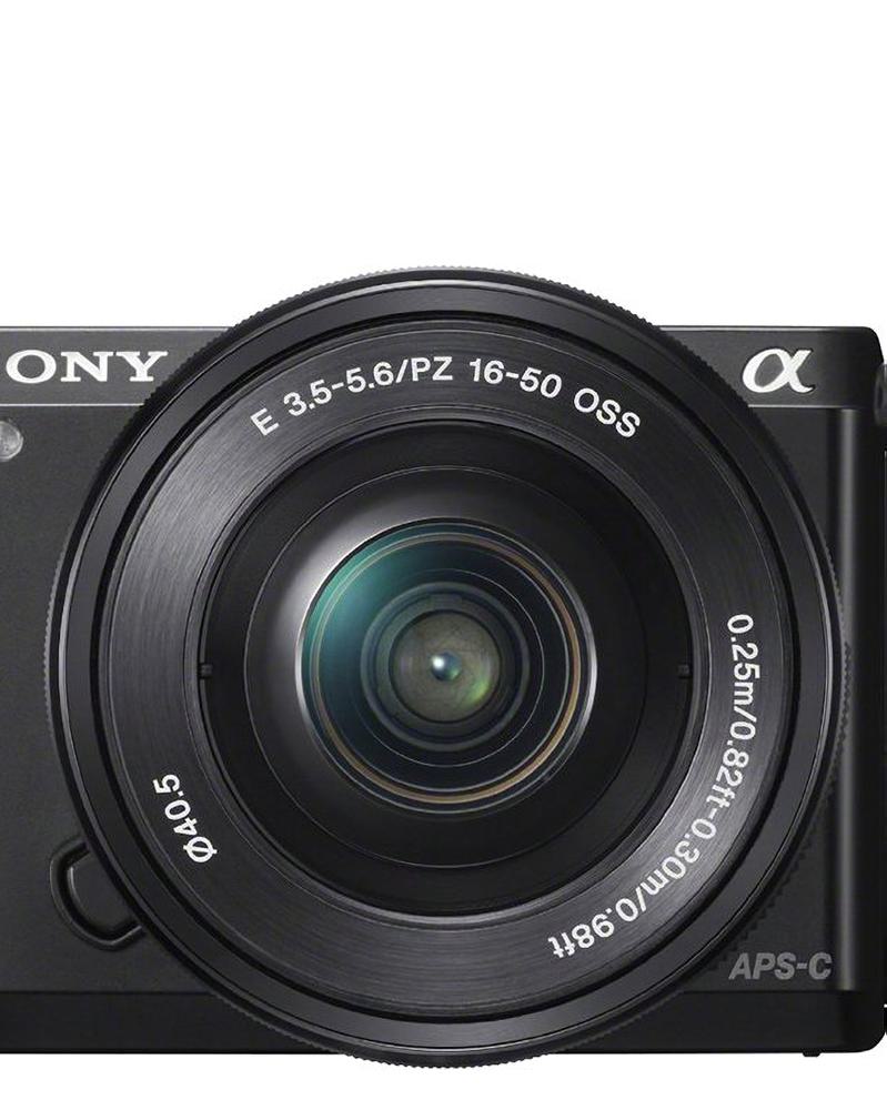 Sony Alpha ILCE-5000 Mirrorless Digital Camera w/ 16-50mm Lens