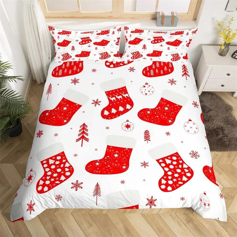 Housse de couette Noël 240x220 : le secret pour des nuits d'hiver douces sans frissons