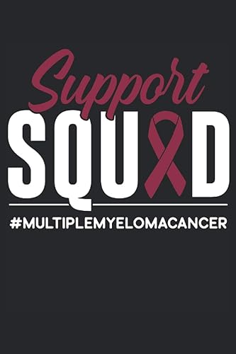 Support Squad #MultipleMyelomaCancer Lined notebook cancer Cancer Diary Journal Chemotherapy Cancer history logbook Multiple Myeloma Cancer