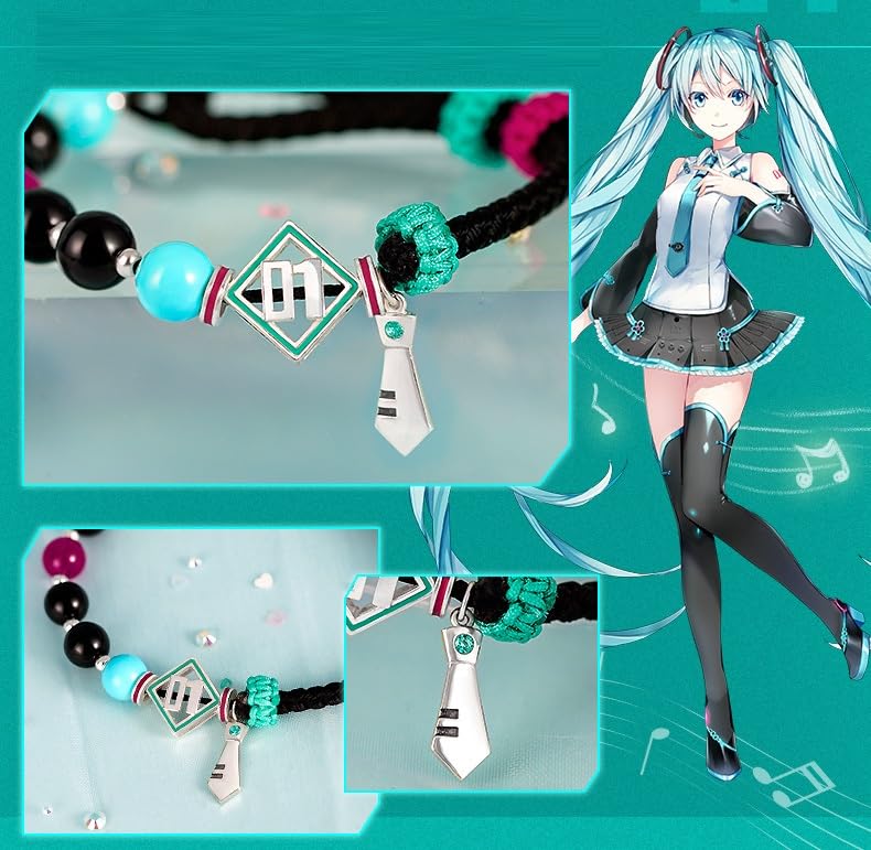 初音ミク　モチーフブレスレット 初音ミク』たちバーチャル・シンガーをイメージした天然石
