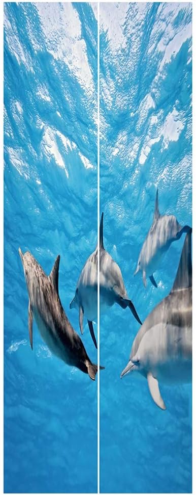 Amazon Garneck 1セットの2ピースかわいいイルカパターン改装されたpvc壁紙3dシミュレーションドア美しい壁画取り外し可能なステッカーリビングルーム0x38 5x0 5cm アソートカラー ウォールステッカー オンライン通販 Amazon Garneck 1セットの2ピースかわいいイルカパターン改装されたpvc壁紙3dシミュレーションドア美しい壁画取り外し可能なステッカーリビングルーム0x38 5x0 5cm アソートカラー ウォールステッカー オンライン通販