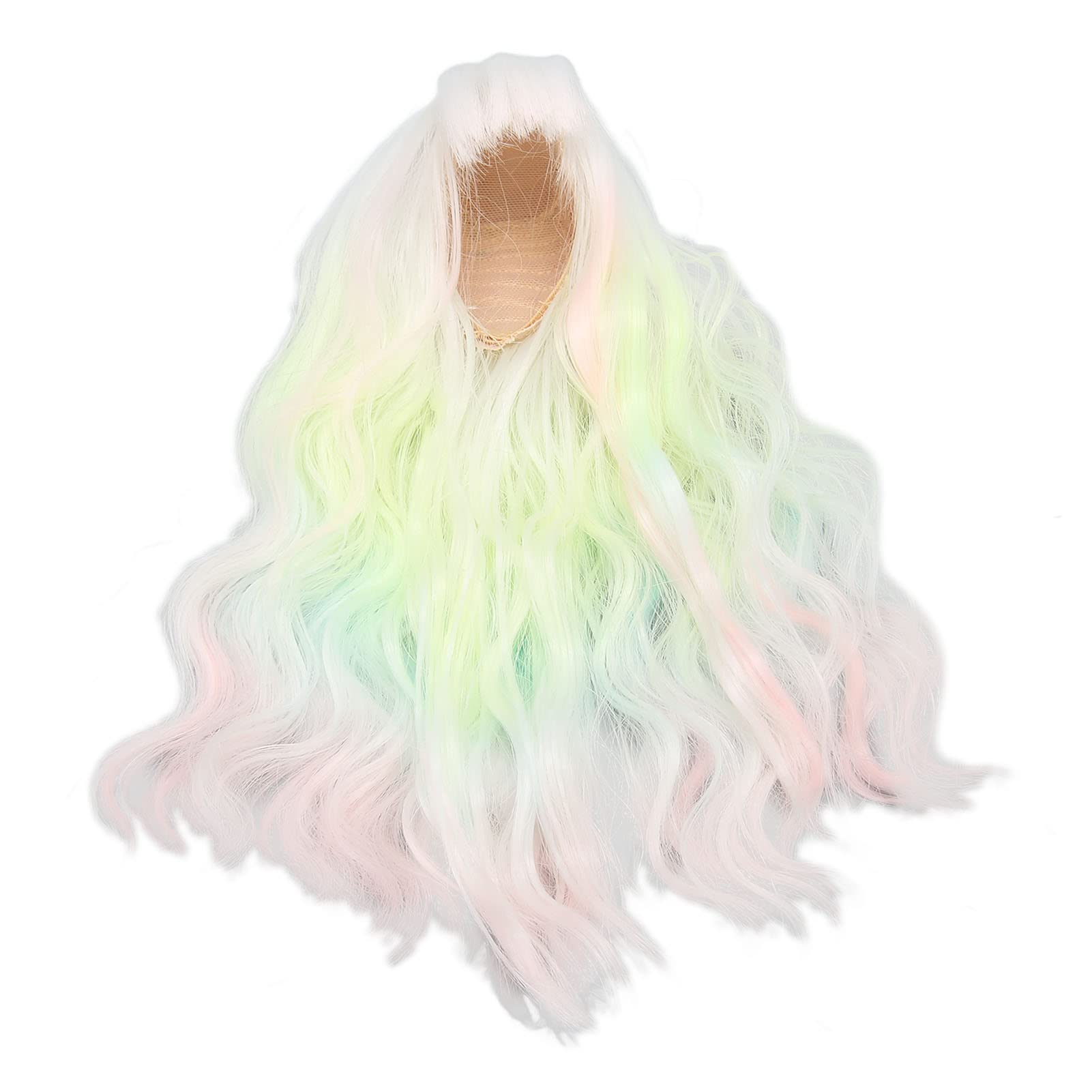 ✨24” pastel ice cream cute bang cosplay wig +NWT*✨ Amazon.com: WAVELNM Kids Pink Wig with Bangs Girls Pastel  main image 2