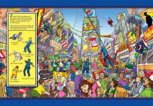 Marvel Spider-Man, Avengers, Guardians Of The Galaxy, And More! - 3D Look And Find Activity Book! - Iron Man 3D Glasses Included! - Pi Kids #TOP2