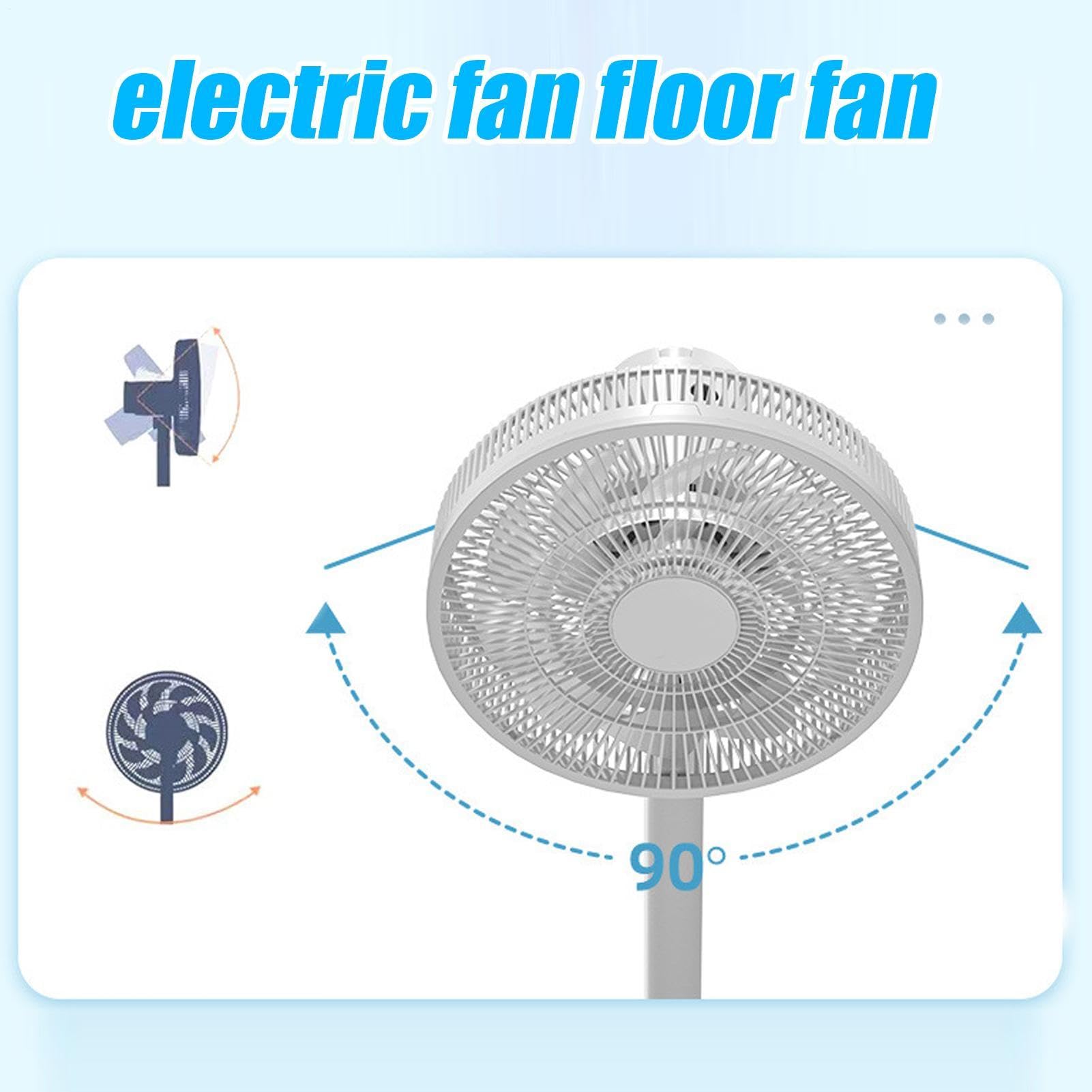 Ventilatore a piantana per la casa, silenzioso e oscillante | Ventilatore a piantana per ufficio, casa, soggiorno, dormitorio degli studenti, interni,