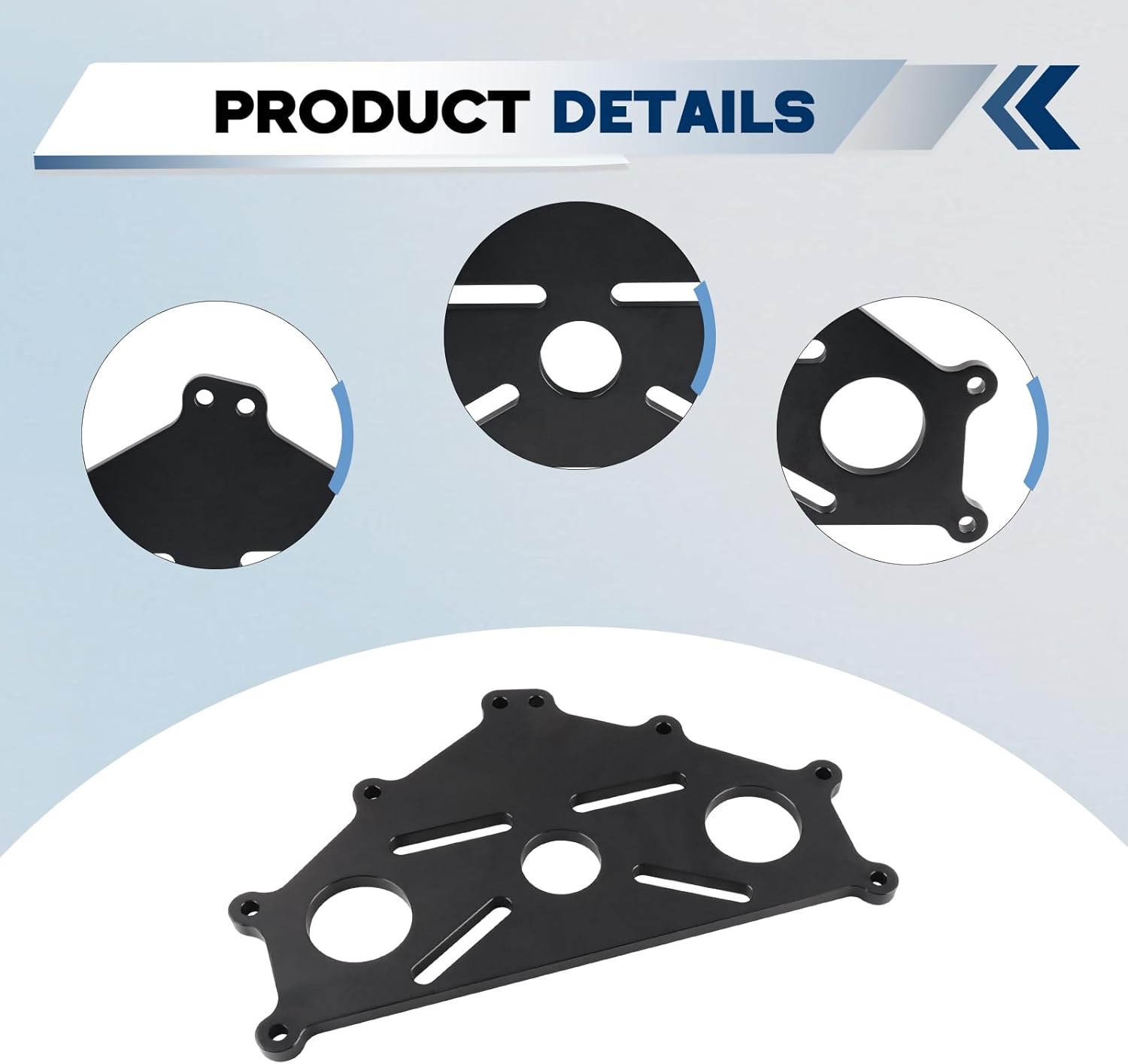 Engine Safe Stand Adapter Plate Compatible with Chevy LS LT Engines -LS1 Duramax BBC SBC 4.8 L 5.3L 6.0L LS7 LQ4 LM7 L96 Heavy Duty Support Bracket