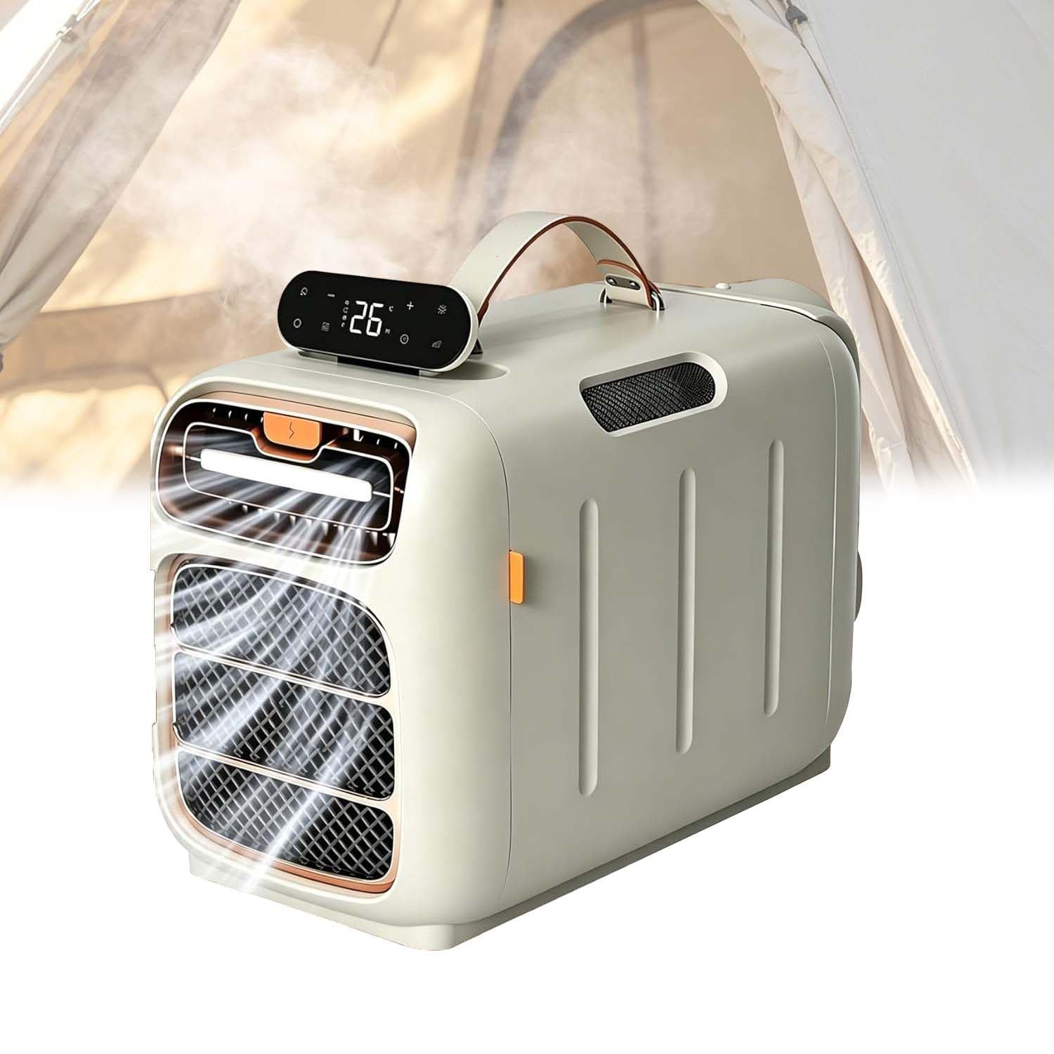 DPLWJPP Camping Ac Unit for Tent Camping/Campervan Air Conditioner Car Air Conditioner Dehumidifier Use Hotorcold Portable Camping Air Conditioner for Tents,Truck,Rv Outdoor