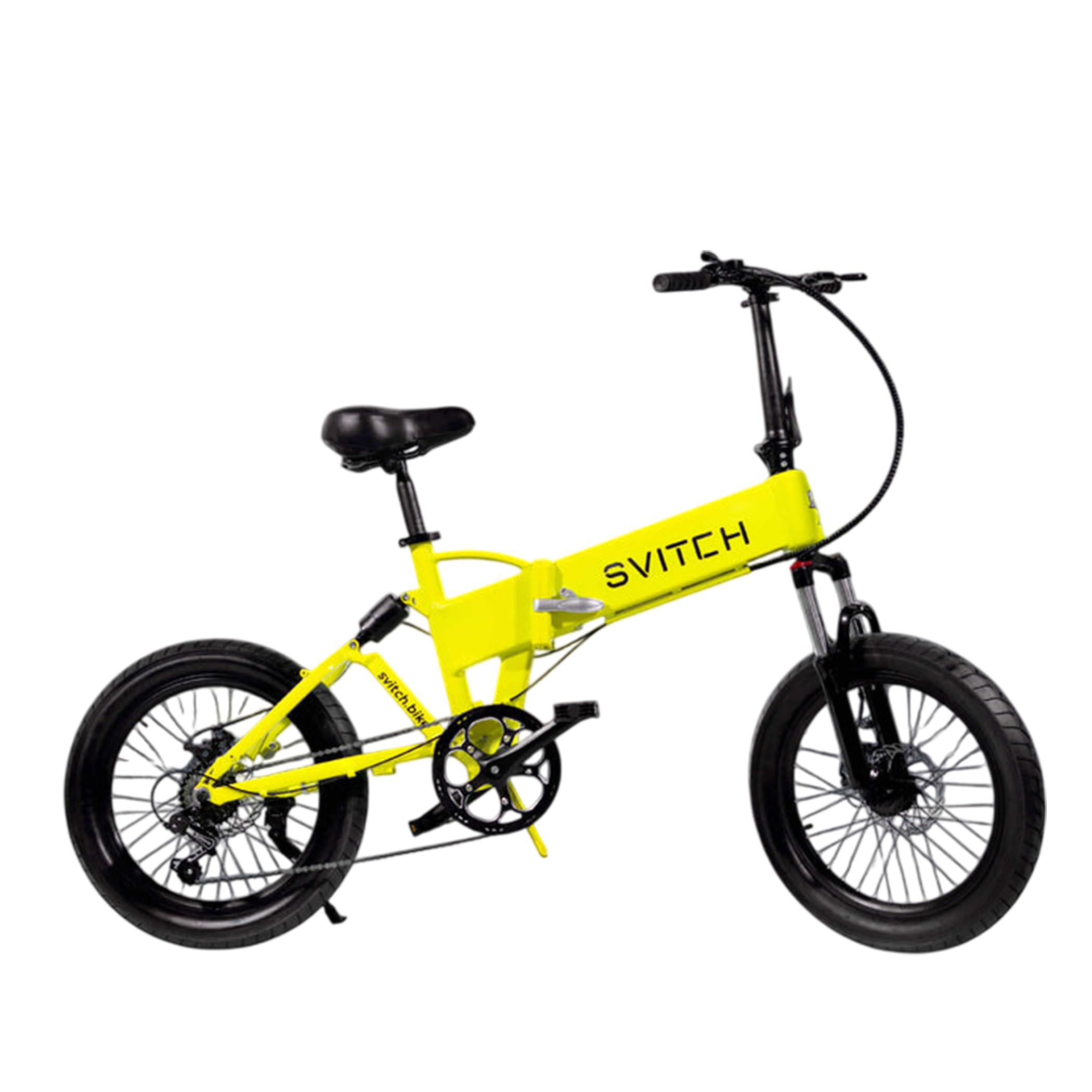 SVITCH NXE Non-Electric Bicycle for Men and Women | Lightweight Aluminum Frame | Stylish, Efficient, and Durable Cycle | Shock Absorbing Suspension | Ideal for City & Off-Road (Yellow)-image-18