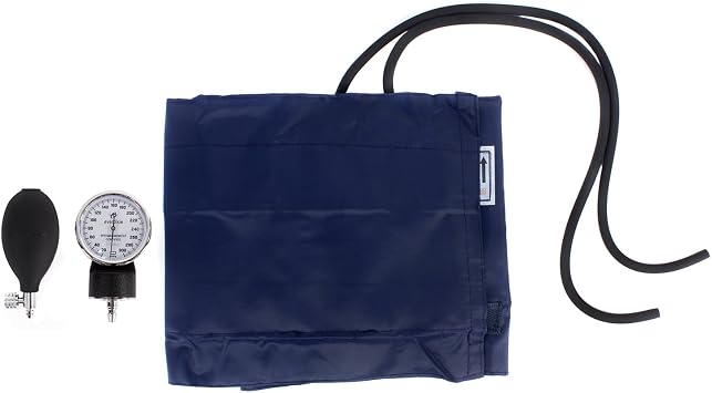 Dixie EMS Aneroid Sphygmomanometer - Thigh Size Blood Pressure Cuff
