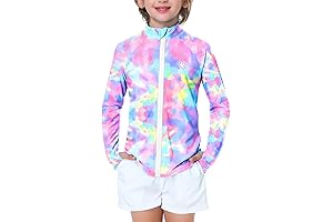Girls' Rash Guard Shirts: Ultimate Sun Protection and Style for Active Kids