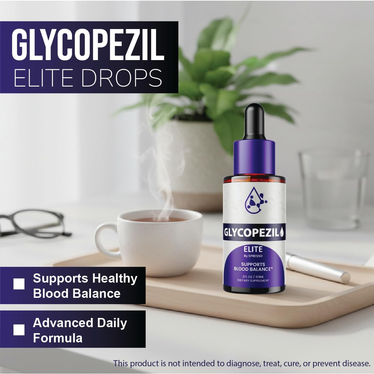 (5Pack) Glycopezil Drops, Official Glyco Pezil Blood Health Support Supplements With Premium Ingredients, All Natural Maximum Strength Droppers for Stable Levels and Overall Wellness (10oz/300ml) - Image 5