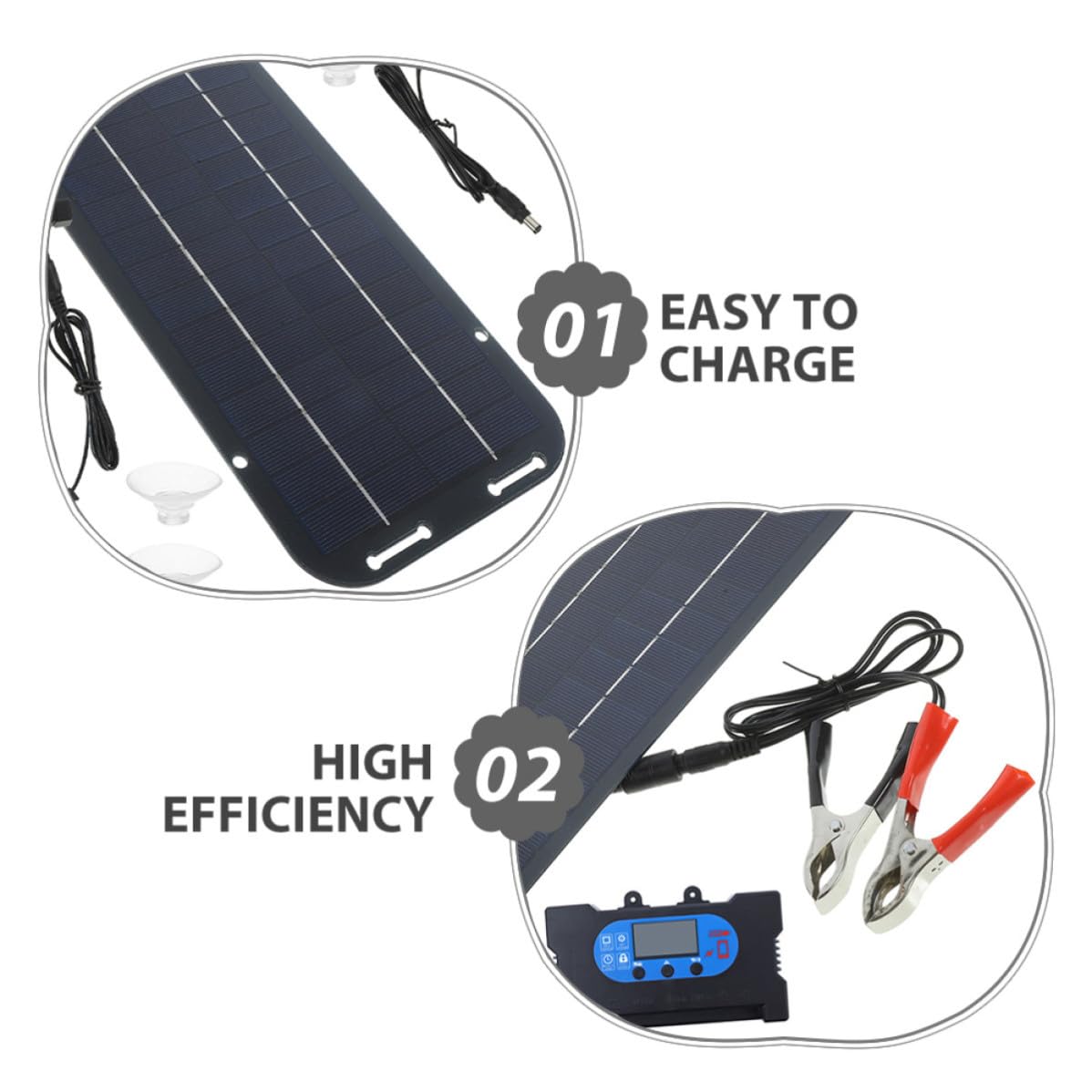 Portables Solarladepanel 30w aus Polysilizium mit Typ-c Schnittstelle