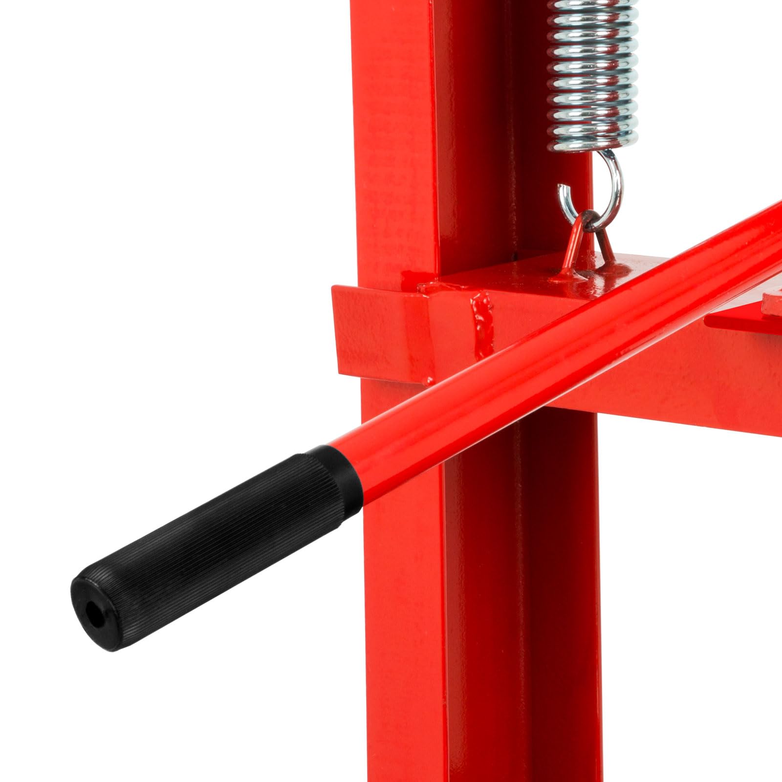EBERTH Pressa idraulica da officina 12T, regolabile a 8 posizioni, altezza massima di lavoro 750 mm, larghezza di lavoro 430 mm, altezza totale 1335 mm, 2 ganasce di supporto, cilindro idraulico