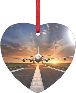 Airport Print Print Acrylic Shaped Pendant Perfect For Christmas, Winter Theme Parties Special Occasions