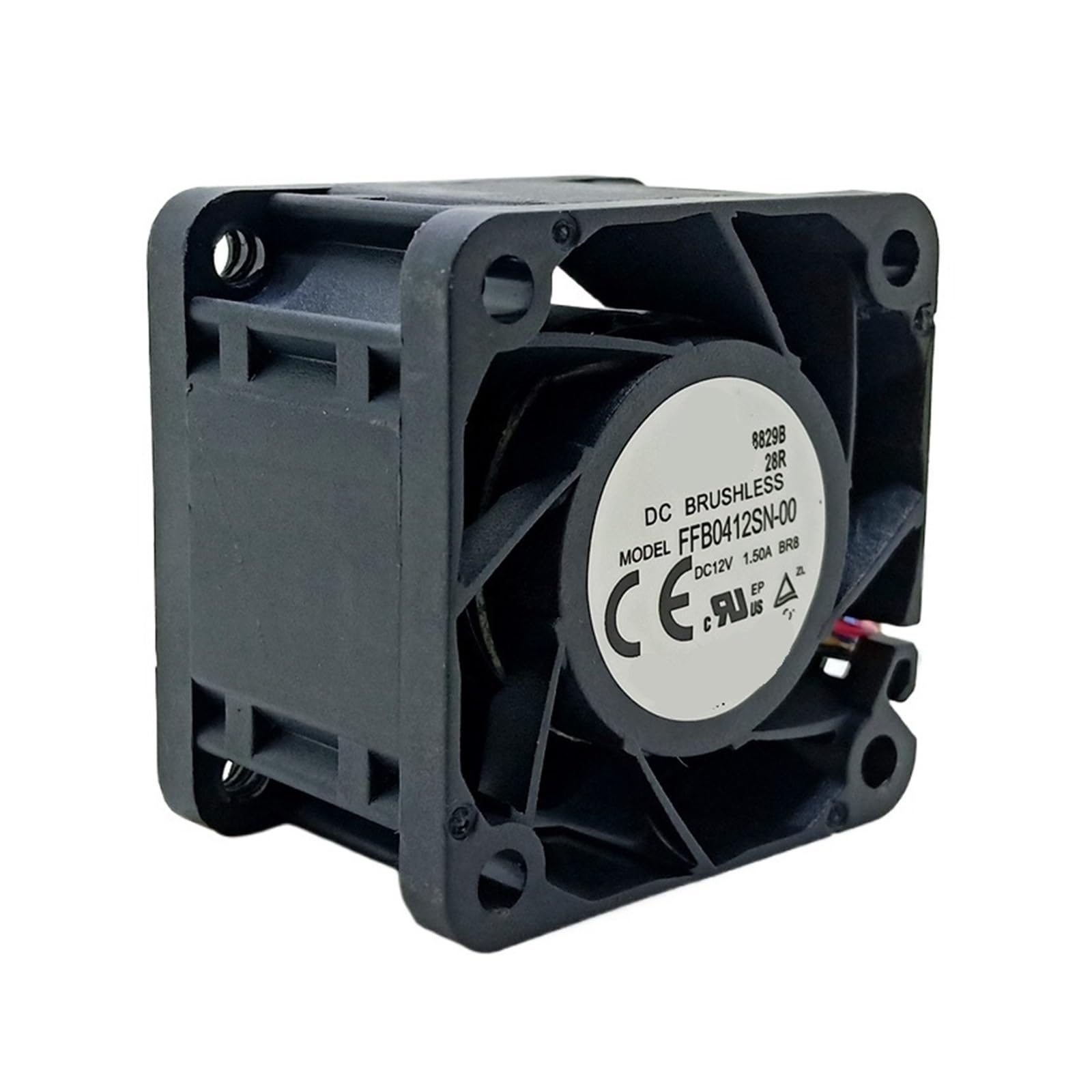 YUSKICCNE Fan FFB0412SN-00 4cm 4028 40mm 12V 1.50A 4-Wire Cooling Fan