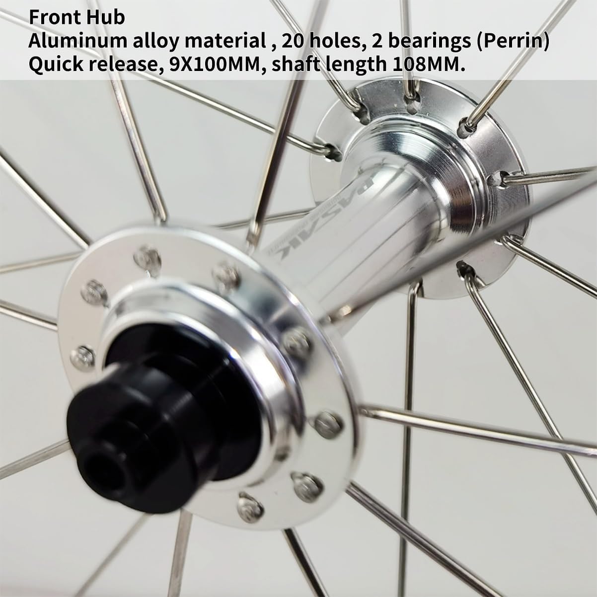 Ruedas 700C para Bicicleta De Carretera Llantas De Aleación De Aluminio Ruedas Delanteras Ruedas Traseras C/V Freno Cierre Rápido 20/24H Bujes para Cassette 8/9/10/11/12 Velocidades