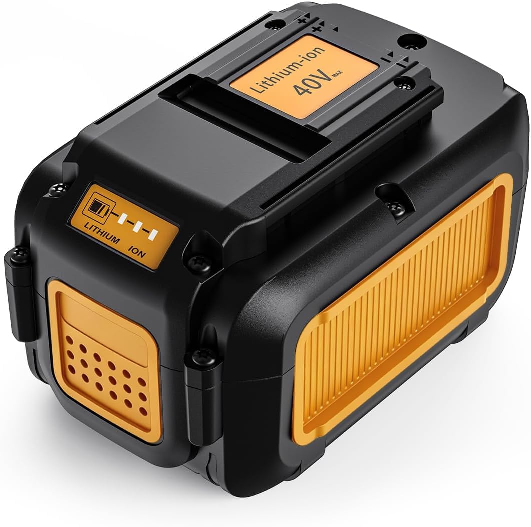 40V 12Ah Replacement Battery Fit Dewalt 36V/40V Battery DCB404 DCB406 DCB407, High Capacity Battery Pack Compatible with All Dewalt 36V 40V Power Tools &amp; DCB114 DCB116 Chargers