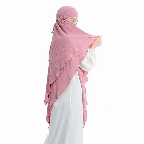 Khalat Muslim Prayer Hijab - 2 Layers Soft Breathable Islamic