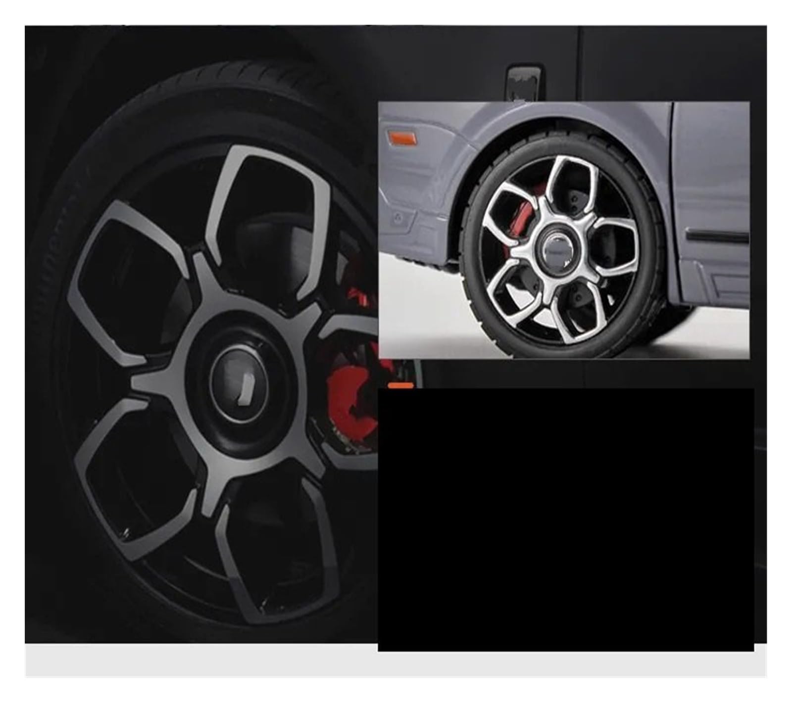 Modello in metallo scala 1:24 per Rolls-Royce Cullinan Mansory | Auto pressofusa in lega(Titanium)