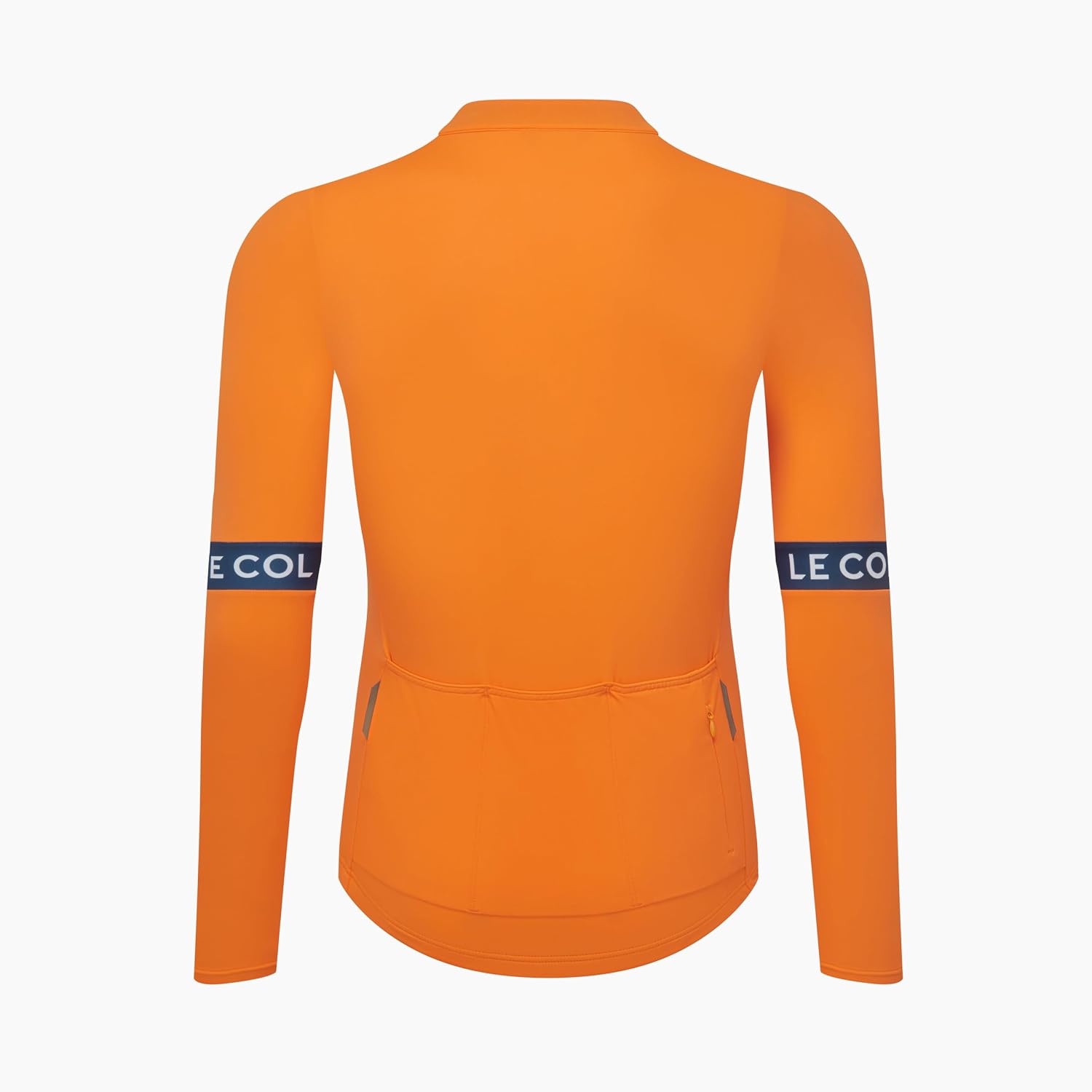LE COL Men’s Sport Long Sleeve Jersey | Zip Closure Cycling Shirt | Rear Pockets, Sustainable Construction, Relaxed Fit