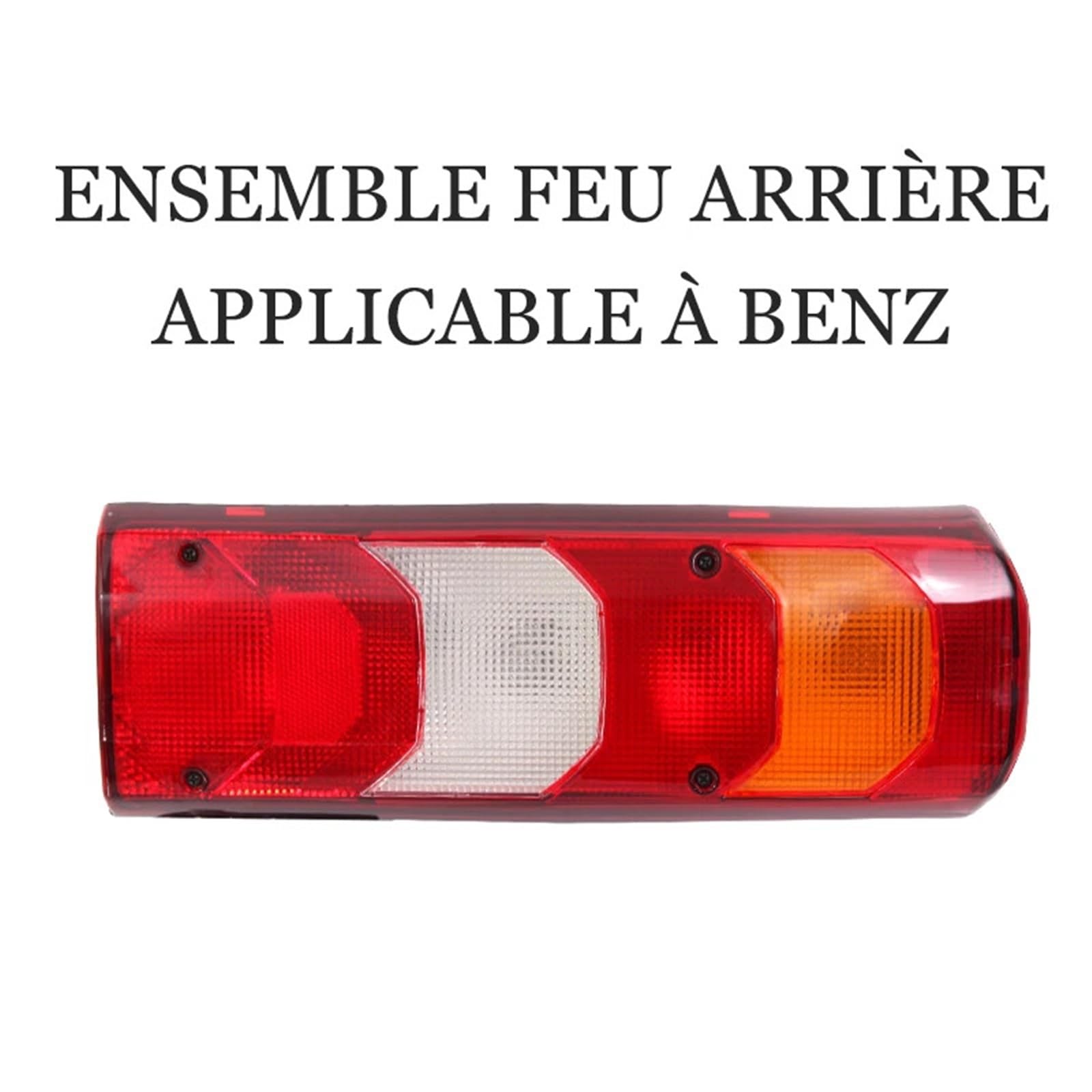 Lampa tylna zespolona Montaż nieniszczący, montaż tylnego światła pasuje do ciężarówek z serii ACTROS, styl żarówki Halogen światła(Left)