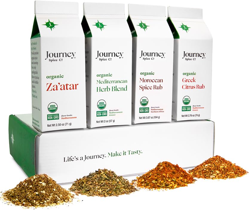 Journey Spice Co. Organic Mediterranean Set