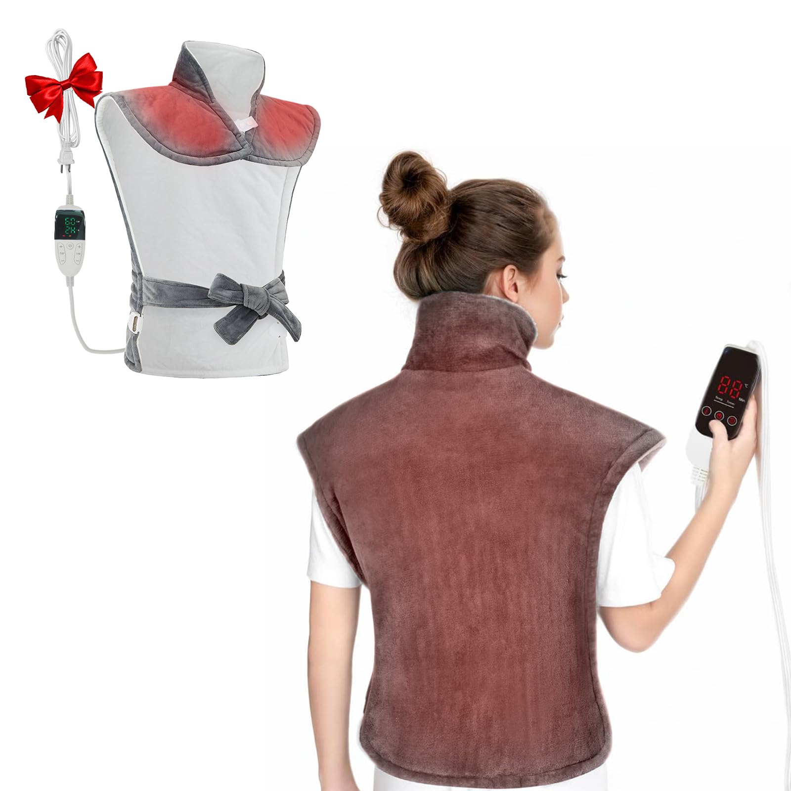 Amazon.com: Large Electric Heating Pad for Full Body Pain Relief