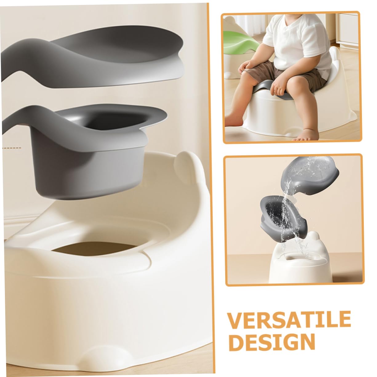 Asiento De Inodoro Portátil Para Reductor y De Llevar Para y Diseñado Para De Bebés y