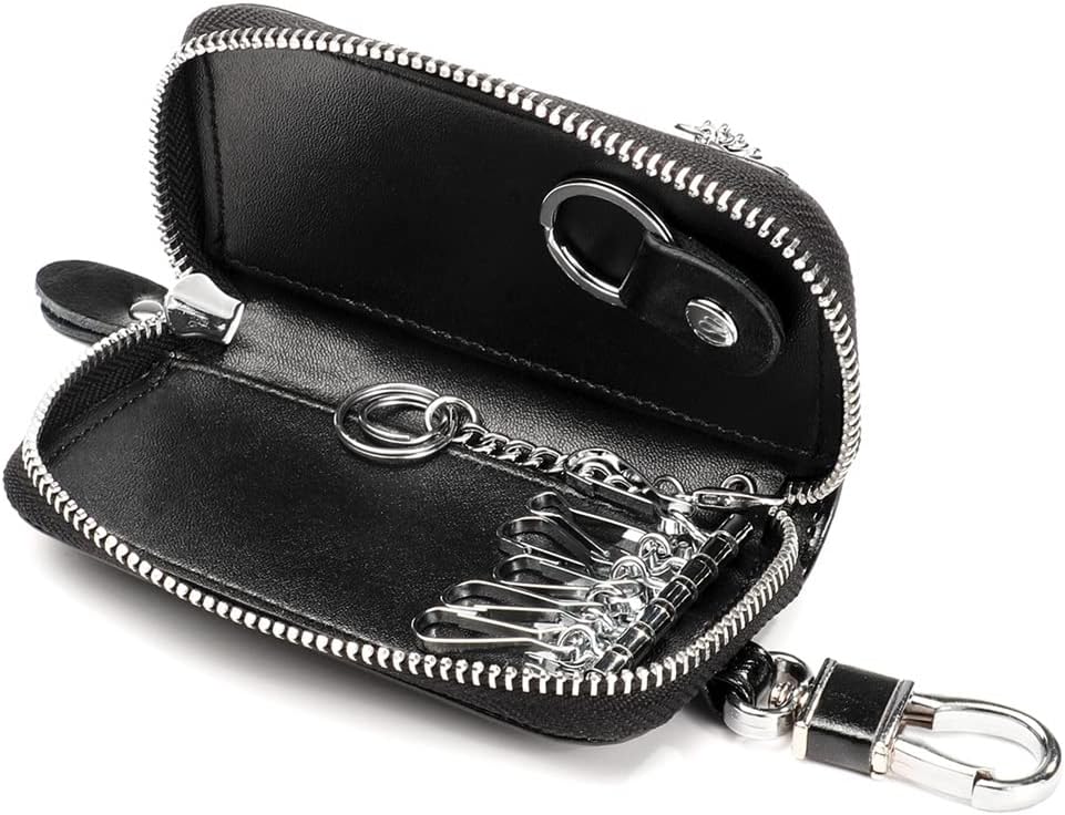 Ladies Leather Key Case Multifunctional Car Men Business Universal
