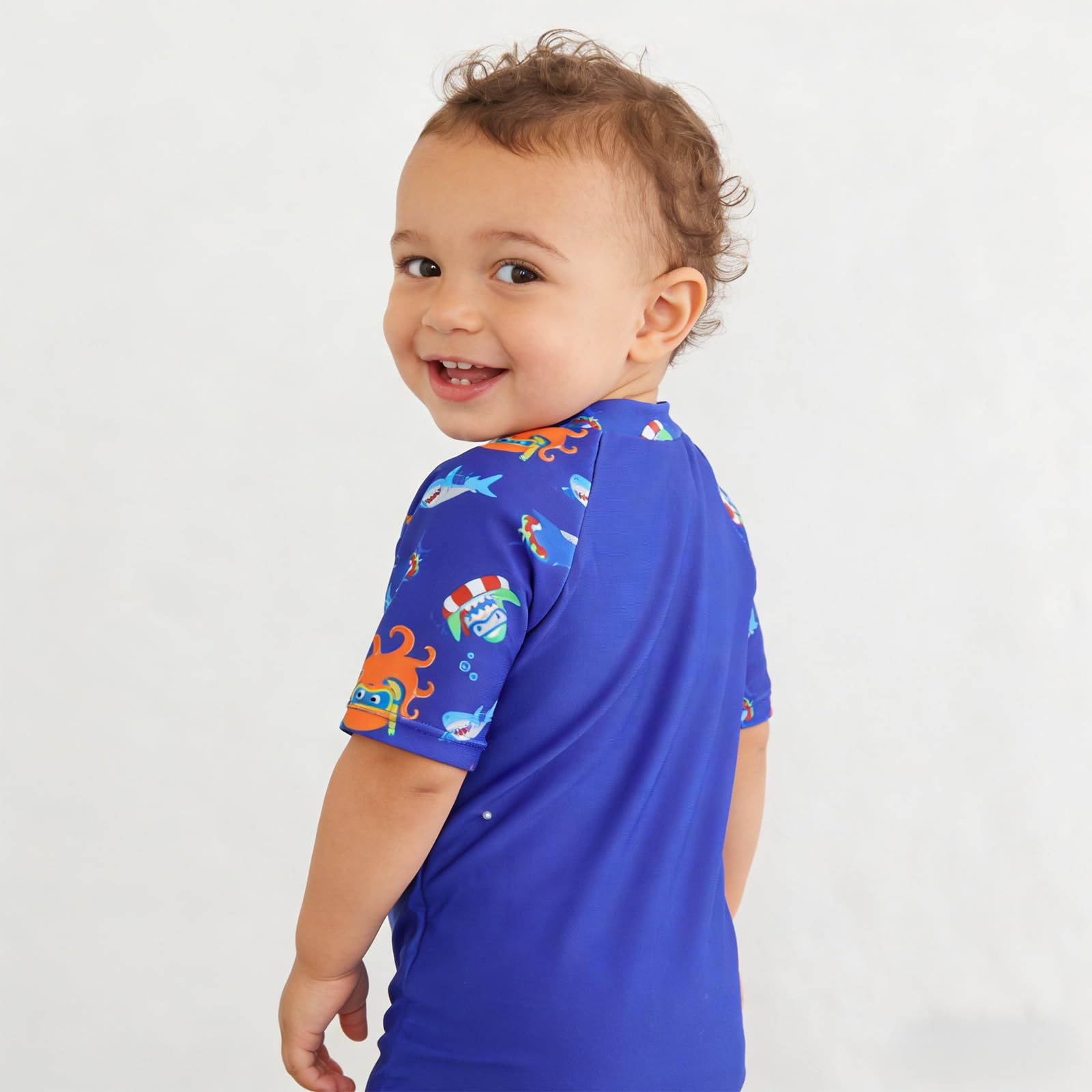 DivingBirds Toddles - Traje de baño de una pieza para bebé, secado rápido, protección UV, 3 meses a 3 años