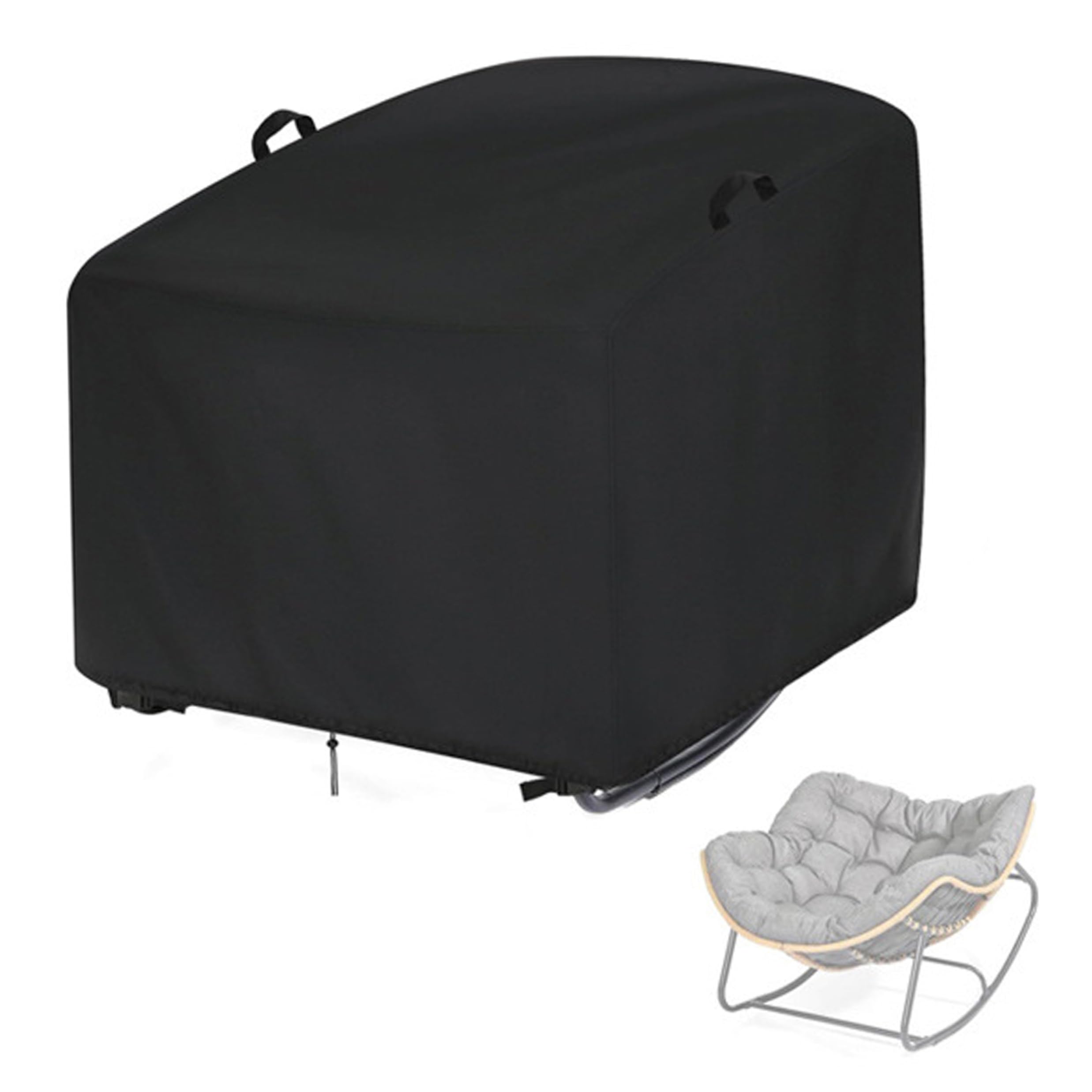 Funda para silla Papasan ideal para evitar daños por lluvia en exteriores