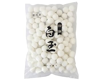 Amazon.co.jp: 富澤商店(TOMIZ) 冷凍 特撰白玉 1kg (レンジ解凍