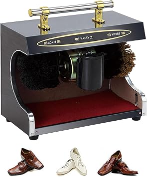 Electric Shoe Polisher,Automatic Household Shoe Polishing Machine,Electric Shoe Polishing Machine in Public Hotel Lobby B