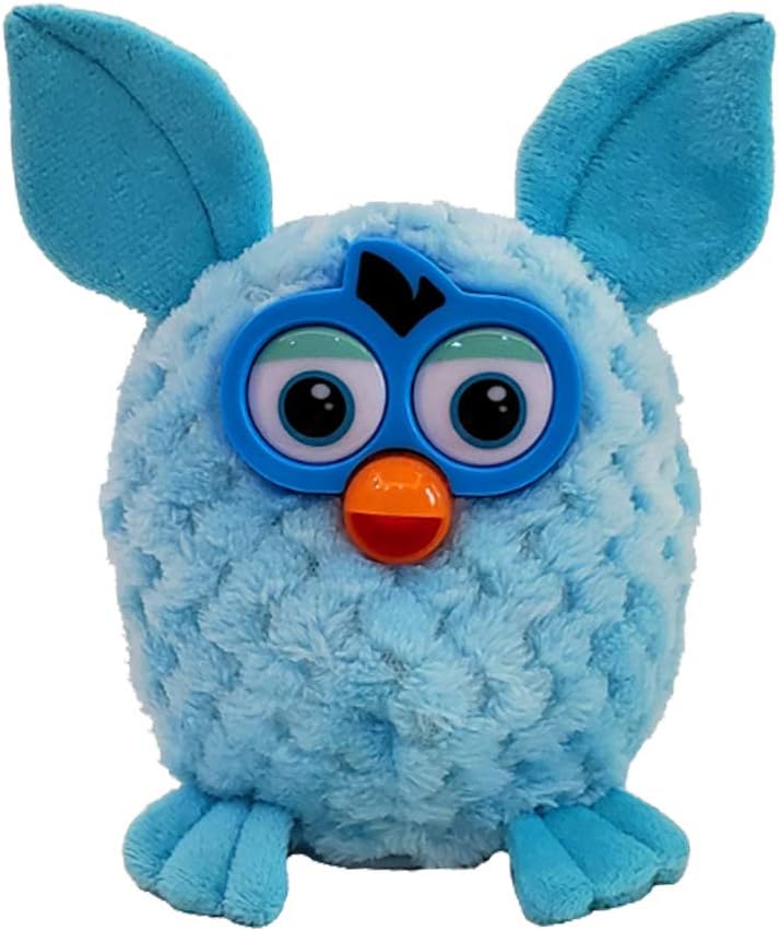 Enjoyfeel Sound Plush Toys, Soft Music Sound Baby Doll Stuffed Plush Toys Singing English Song for Boy Girl (Blue)