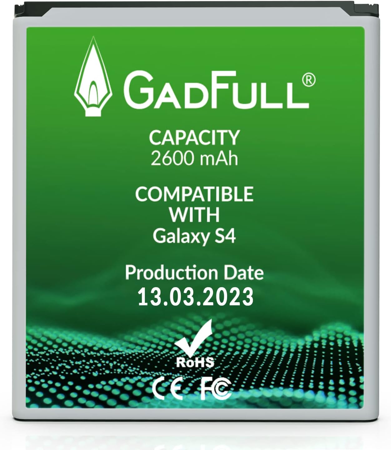 Battery compatible with Samsung Galaxy S4 | 2020 Production Date | Corresponds to The Original EB-B600BE | Compatible with Galaxy S4 i9500 & LTE i9505