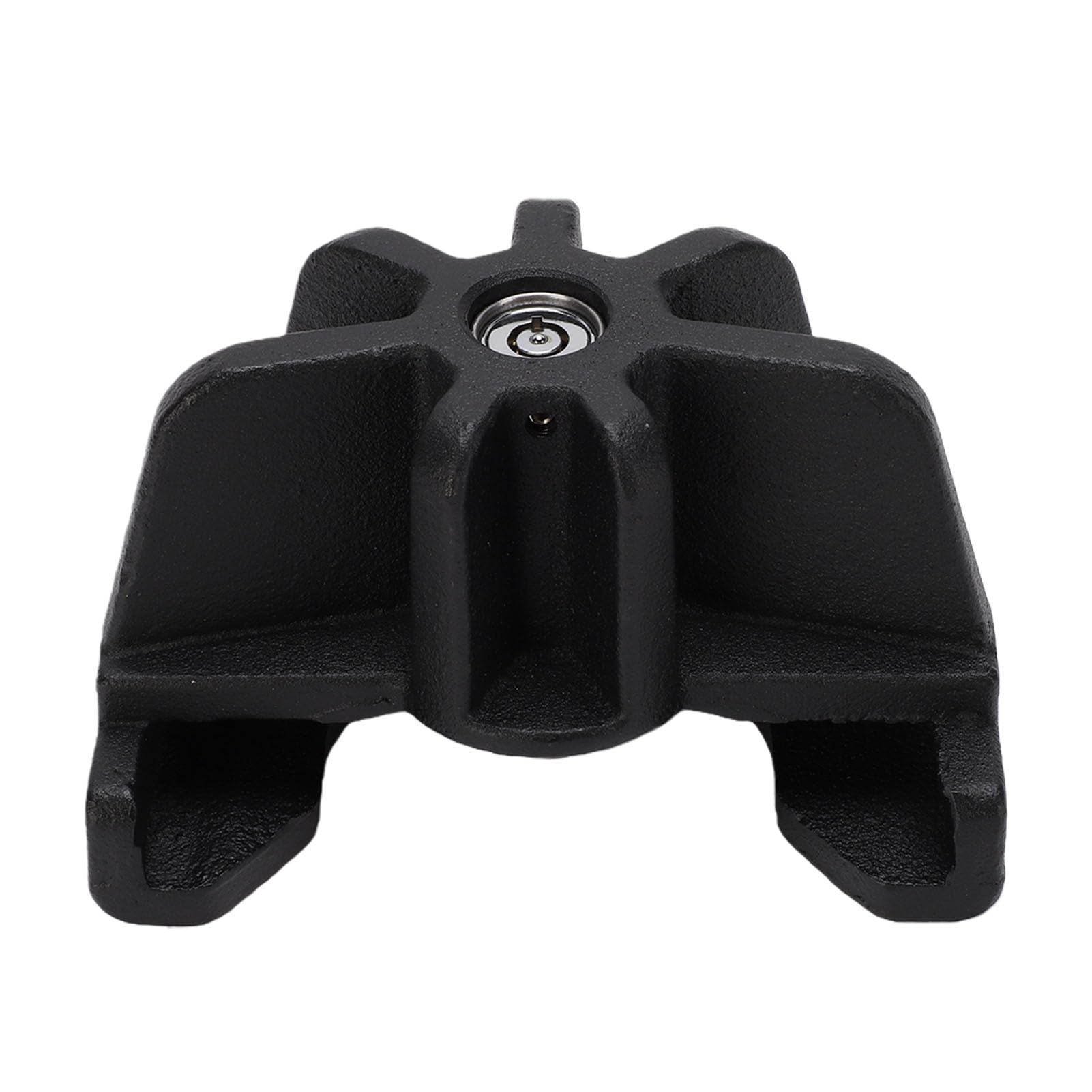 Haofy Verrou d'attelage de Remorque Antivol pour Remorques de Bateau de Camping-Car de 2 5/16 Pouces avec Construction Robuste en Acier Inoxydable, Revêtement en Poudre Noire, Résistant aux